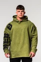 Sweat-shirt pour homme Nebbia  Washed-off Oversized Pullover Hoodie NO BS Green