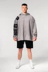 Sweat-shirt pour homme Nebbia  Washed-off Oversized Pullover Hoodie NO BS Light Grey