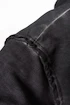 Sweat-shirt pour homme Nebbia  Washed-off Zip Up Hoodie GYM BRO Black