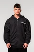 Sweat-shirt pour homme Nebbia  Washed-off Zip Up Hoodie GYM BRO Black