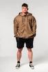 Sweat-shirt pour homme Nebbia  Washed-off Zip Up Hoodie GYM BRO Light Brown