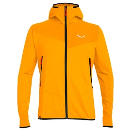 Sweat-shirt pour homme Salewa Agner Hybrid PL/DST M FZ Hdy Turmeric Melange/0910