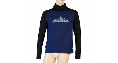 Sweat-shirt pour homme Sensor  Coolmax Thermo Mountains Deep Blue XL