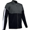 Sweat-shirt pour homme Under Armour  Athlete Recovery Knit Warm Up Top grey