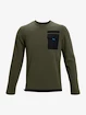 Sweat-shirt pour homme Under Armour  CGI UTILITY CREW-GRN