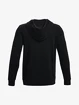 Sweat-shirt pour homme Under Armour  Essential Fleece FZ Hood-BLK