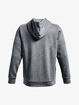 Sweat-shirt pour homme Under Armour  Essential Fleece FZ Hood-GRY