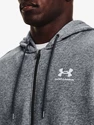 Sweat-shirt pour homme Under Armour  Essential Fleece FZ Hood-GRY