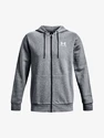 Sweat-shirt pour homme Under Armour  Essential Fleece FZ Hood-GRY