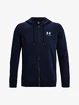 Sweat-shirt pour homme Under Armour  Essential Fleece FZ Hood-NVY