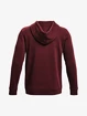 Sweat-shirt pour homme Under Armour  Essential Fleece FZ Hood-RED