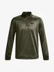 Sweat-shirt pour homme Under Armour  Fleece 1/4 Zip-GRN