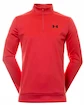 Sweat-shirt pour homme Under Armour  Fleece 1/4 Zip-RED