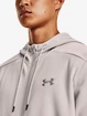 Sweat-shirt pour homme Under Armour  Fleece FZ Hoodie-GRY