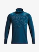 Sweat-shirt pour homme Under Armour  OUTRUN THE COLD FUNNEL-BLU