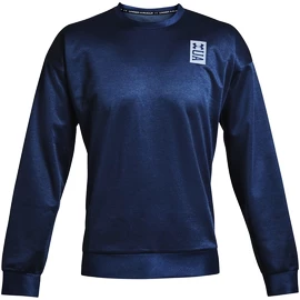 Sweat-shirt pour homme Under Armour RECOVER LS CREW dark blue