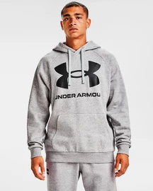 Sweat-shirt pour homme Under Armour Rival Fleece Big Logo HD-GRY