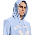 Sweat-shirt pour homme Under Armour  RIVAL TERRY BIG LOGO HD Isotope Blue