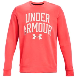 Sweat-shirt pour homme Under Armour RIVAL TERRY CREW-RED