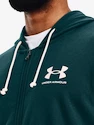 Sweat-shirt pour homme Under Armour  Rival Terry LC FZ-GRN