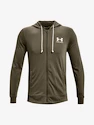 Sweat-shirt pour homme Under Armour  Rival Terry LC FZ-GRN