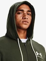 Sweat-shirt pour homme Under Armour  Rival Terry LC FZ-GRN