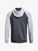 Sweat-shirt pour homme Under Armour  Rival WM Colorblock HD-GRY