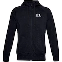 Sweat-shirt pour homme Under Armour  SPECKLED FLEECE FZ HOODIE-BLK