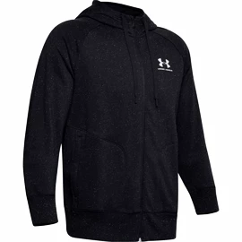 Sweat-shirt pour homme Under Armour SPECKLED FLEECE FZ HOODIE-BLK