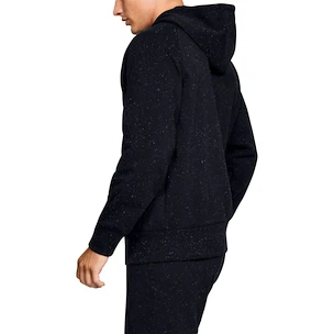 Sweat-shirt pour homme Under Armour  SPECKLED FLEECE FZ HOODIE-BLK