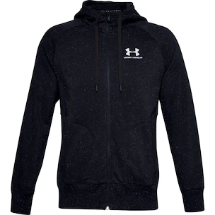 Sweat-shirt pour homme Under Armour  SPECKLED FLEECE FZ HOODIE-BLK