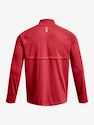 Sweat-shirt pour homme Under Armour  STREAKER HALF ZIP-RED