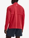 Sweat-shirt pour homme Under Armour  STREAKER HALF ZIP-RED