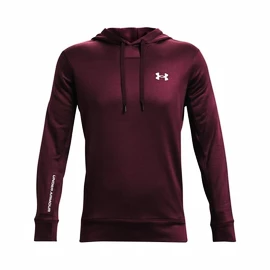 Sweat-shirt pour homme Under Armour Terry Hoodie Red