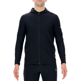 Sweat-shirt pour homme UYN Man City Running OW Hooded Full Zip black