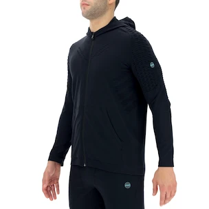 Sweat-shirt pour homme UYN  Man City Running OW Hooded Full Zip black