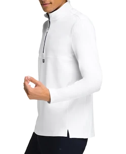 Sweat-shirt pour homme Wilson  M Elevate Performance 1/2 Zip Bright White