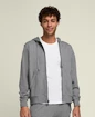 Sweat-shirt pour homme Wilson  M  Team Zip Hoodie Medium Gray Heather