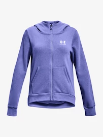 Sweat-shirt pour jeune fille Under Armour  Rival Fleece LU FZ Hoodie-BLU