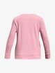 Sweat-shirt pour jeune fille Under Armour  Rival Terry Crew -PNK