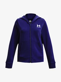 Sweat-shirt pour jeune fille Under Armour Rival Terry FZ Hoodie-BLU