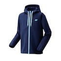 Sweat-shirt Yonex  Unisex Sweat Full Zip Hoodie 50144 Indigo Marine M