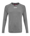 T-shirt de compression CCM  LS Premium Training Tee Dark Grey Heathered Senior