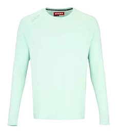 T-shirt de compression CCM LS Premium Training Tee Seafoam Senior