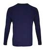 T-shirt de compression CCM  LS Premium Training Tee True Navy Senior