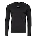 T-shirt de compression CCM  LS Top with Gel Black Youth