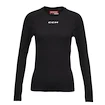 T-shirt de compression CCM  LS Training Tee Black Senior