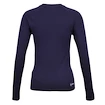 T-shirt de compression CCM  LS Training Tee Navy Senior