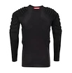 T-shirt de compression CCM  Padded Goalie LS Black Senior