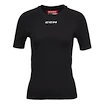 T-shirt de compression pour femme CCM  SS Training Tee Black Senior